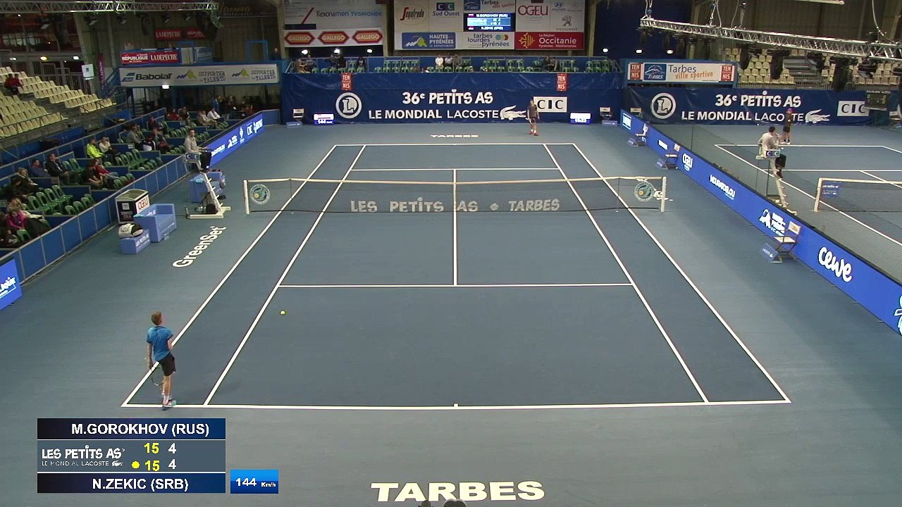 GHOROKOV vs ZEKIC - Les Petits As 2018