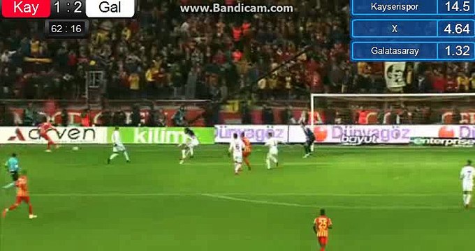 Fernando Muslera amazing SAVE - Kayserispor 1-2 Galatasaray 22.01.2018