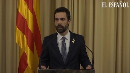 Torrent propone a Puigdemont para la presidencia de la Generalitat