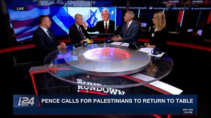 THE RUNDOWN |  Pence: U.S. will support 2-State solution | Monday, January 22nd 2018