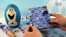 DISNEY FROZEN 3D Play Doh Surprise Eggs Olaf Elsa Anna Chocolate Sorpresa Huevos Ovetti DTSE