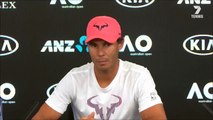 Rafael Nadal Pre-Tournament Press Conference / AO 2018