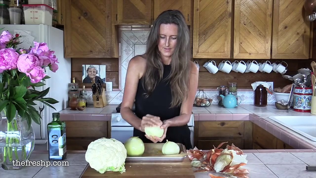 Two Ingredient Cauliflower Soup | Fresh P