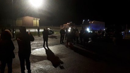 L'arrivée des joueurs de l'OM à l'aéroport de Mirecourt