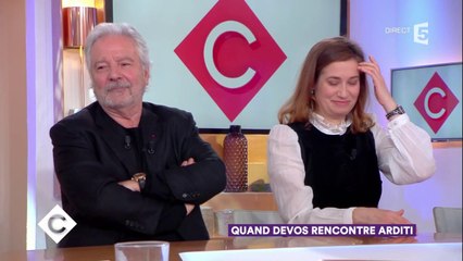 Quand Devos rencontre Arditi - C à Vous - 22/01/2018