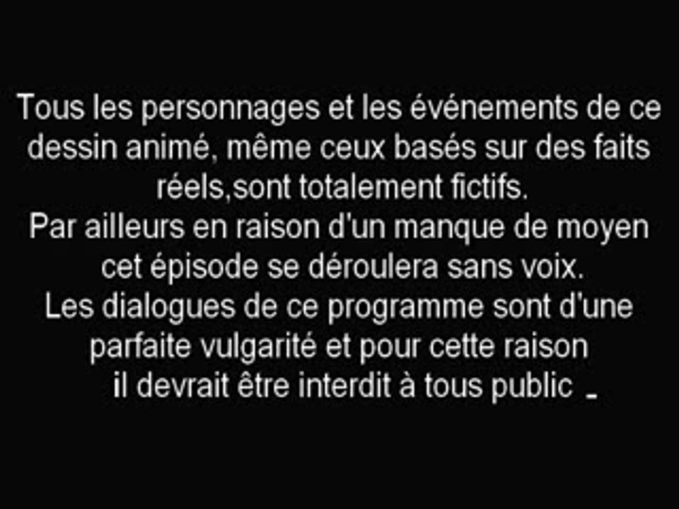 test de la serie south park par kiscool sa trou lcul