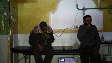 Gobierno sirio acusado de ataque con cloro en Guta Oriental