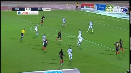 2-0 Yaroslav Martynyuk AMAZING Goal - Ermis 2 - 0 Olympiakos Nicosia - First Division - Cyprus - 22.01.2018