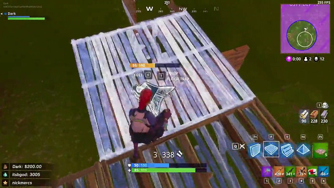 Fortnite #0220: "Dakotaz dying to a trap in a 1vs1 for the win."