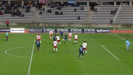 Domino's Ligue 2 - 22ème journée - L'ouverture du score signée Saint-Louis pour le Paris FC