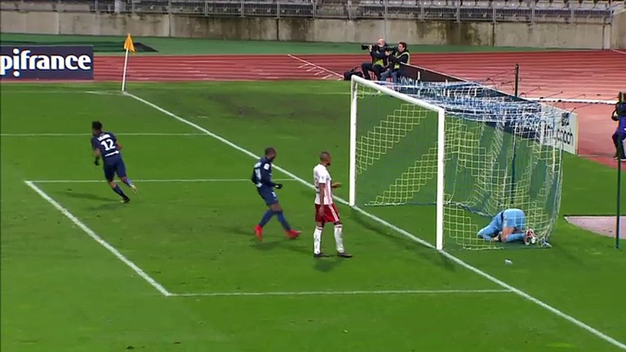 Dylan Saint-Louis Goal HD - Paris FC	2-0	AC Ajaccio 22.01.2018