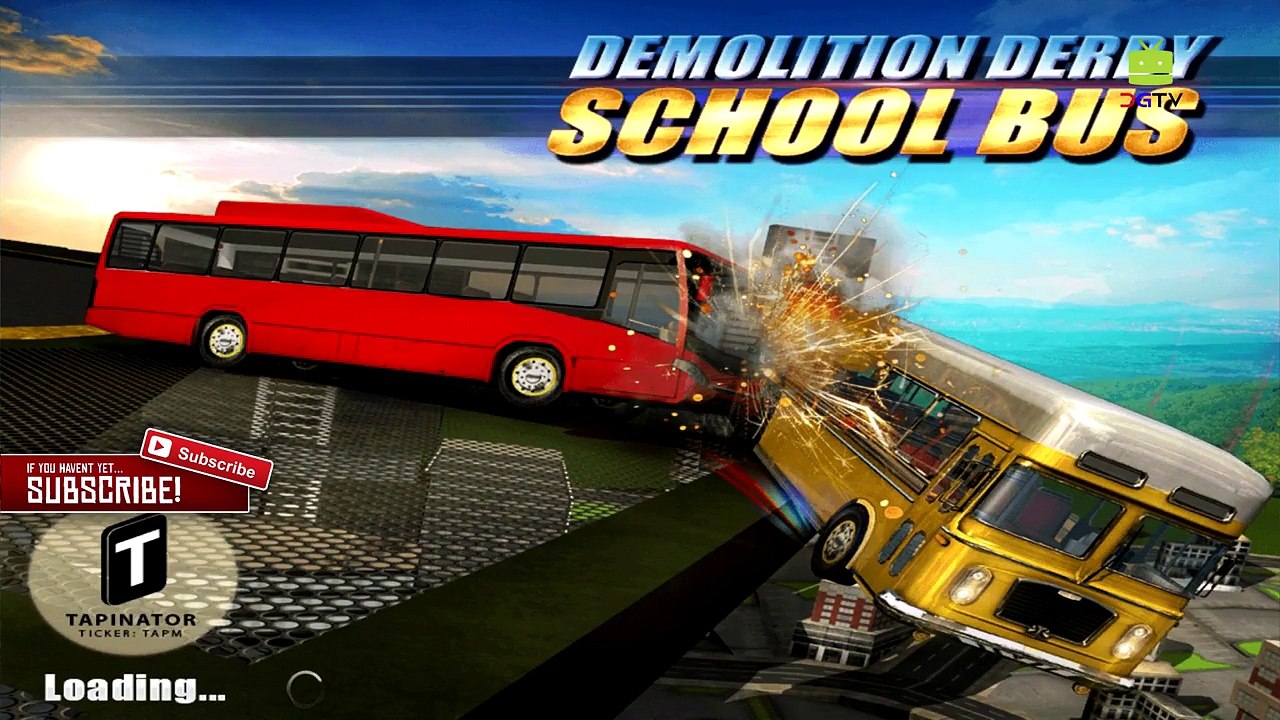 Demolition Derby School Bus (by Tapinator Inc) Android Gameplay [HD]