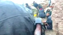 Azez Burseya Dağı'nda Öso ile Ypg'li Teröristler Arasındaki Çatışma Böyle Görüntülendi