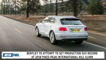 Bentley To Try For Pikes Peak SUV Record In Production Bentayga