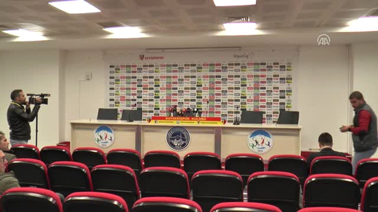 Kayserispor - Galatasaray Maçının Ardından - Kayserispor Teknik Direktörü Marius Sumudica
