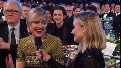 Kristen Bell, Dax Shepard, & Greta Gerwig - 24th Annual SAG Awards - TNT