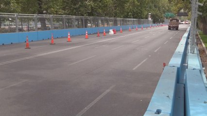 La Fórmula E llega a Santiago y genera malestar en vecinos y automovilistas