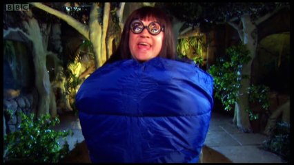 Gigglebiz Anna Conda demonstrates how snakes shed their skin