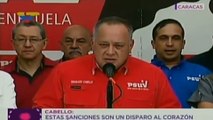 Diosdado Cabello reclama reciprocidad a países y empresas UE tras sanciones