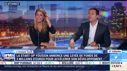 L'Instant Tech: La start-up Yousign annonce une levée de fonds de 3 millions d'euros pour accélérer son développement - 22/01