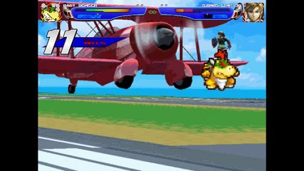 M.U.G.E.N Match #9: Baby Bowser VS Link (Smash Bros Melee)