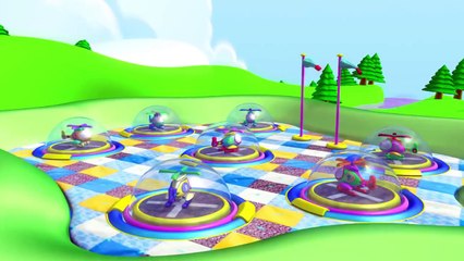 Learn numbers with Zeem Zoom helicopter. Animation.