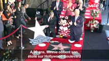 Cinéma: Minnie obtient une étoile sur Hollywood Boulevard