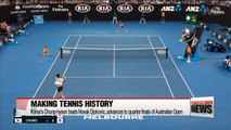 Chung Hyeon beats Novak Djokovic, advances to quarter finals of Australian Open