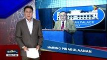Lumabas na online article ukol sa joint deposits at investment nina Mayor Sara at Pres. Duterte, pinabulaanan ng Palasyo