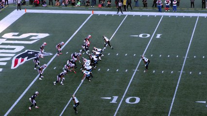 freeD: Full-field view of Leonard Fournette's TD | AFC Championship Game
