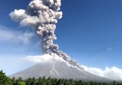Ash Spews From Mayon Volcano as Alert Level is Raised