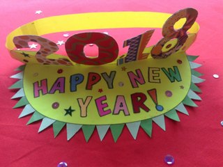 DIY Paper Visor New Year Hat  | Fun & Creative Hat