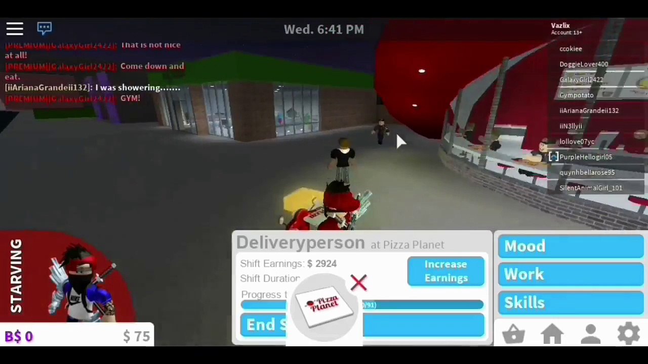 10k In One Shift On Roblox Bloxburg Video Dailymotion - roblox welcome to bloxburg how to sell house