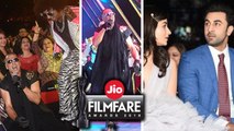 Filmfare Awards 2018 Inside Pictures & Performance - Ranveer Singh, Akshay Kumar, Alia And Ranbir