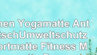 Leinen Yogamatte AntiRutschUmweltschutz Sportmatte Fitness Matte  B