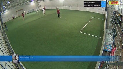 Faute de Jérôme  - Pro Tech Habitat Vs Pompiers de Chauvigny  - 22/01/18 20:00 - LIGUE 2