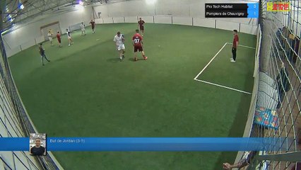 But de Jordan (3-1) - Pro Tech Habitat Vs Pompiers de Chauvigny  - 22/01/18 20:00 - LIGUE 2