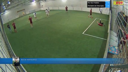 But de maxime (6-2) - Pro Tech Habitat Vs Pompiers de Chauvigny  - 22/01/18 20:00 - LIGUE 2