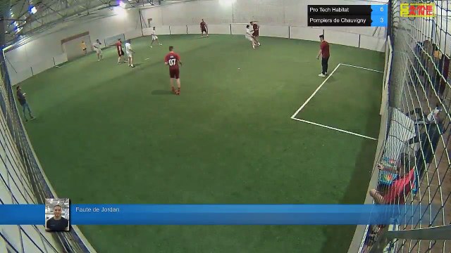 Faute de Jordan - Pro Tech Habitat Vs Pompiers de Chauvigny - 22/01/18 20:00 - LIGUE 2