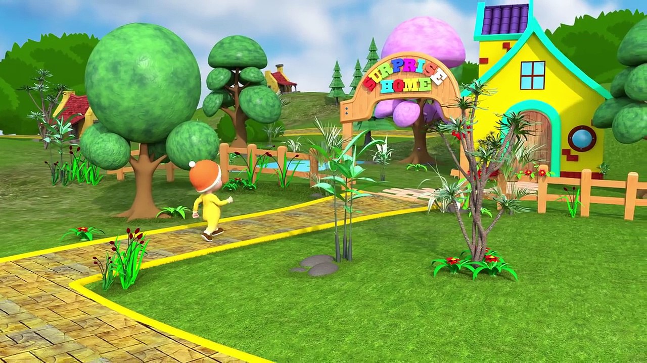 Surprise Eggs Learn Colors 3D BABY OPENING GIANT EGG SURPRISE _ Nursery Rhymes K