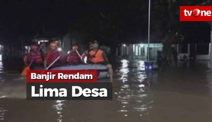 Banjir di Ponorogo Rendam Lima Desa