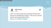 USA Gymnastics Executives Resign