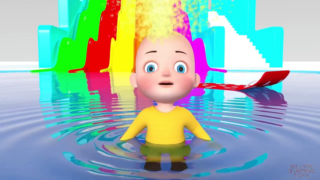 Learn Colors with Baby Balls Pool for Children Song Finger Family Nursery Rhymes