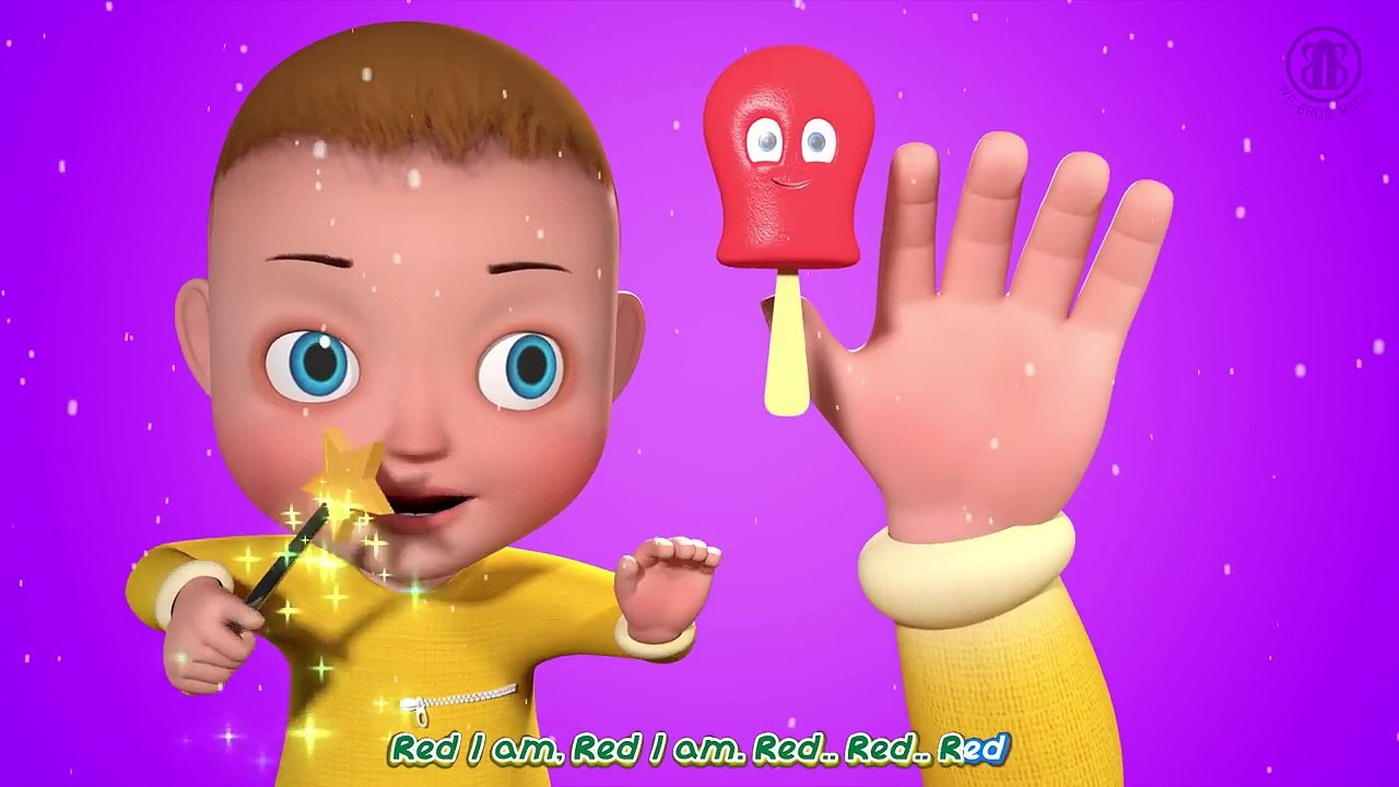 Ice Cream Daddy Finger Family Rhyme 321 ♦ LEARN COLORS - Baby Songs _ Kids Nurse