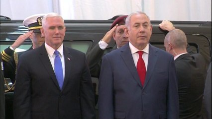 미 펜스 부통령 "예루살렘에 와서 큰 영광" / YTN