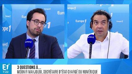 Mounir Mahjoubi : "On ne reculera pas sur la question de la fiscalité" avec Google et Facebook