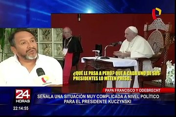 Papa Francisco señala una situación complicada a nivel político