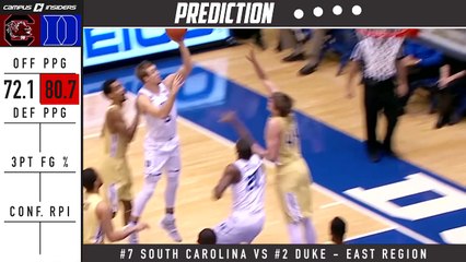 7 South Carolina vs. 2 Duke Prediction | Who's Got Next?
