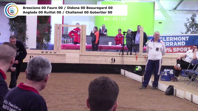 Quarts de finale, cinquième étape du Super 16 masculin, Clermont Ferrand 2018