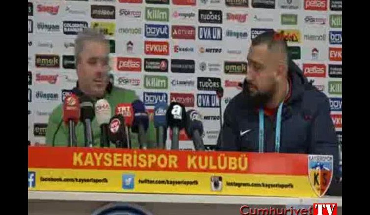 Kayserispor Teknik Direktörü Marius Sumudica Cüneyt Çakır’a ateş püskürdü